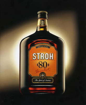 stroh rum üveg