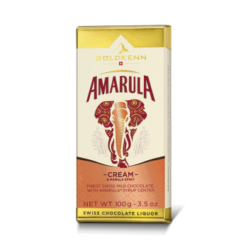 Amarula likőrrel töltött táblás csokoládé 100g