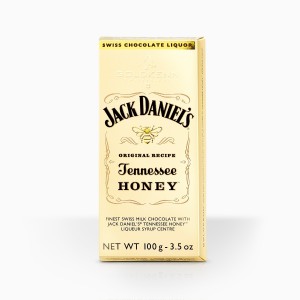 Jack Daniel's Honey whiskey-vel töltött táblás csokoládé