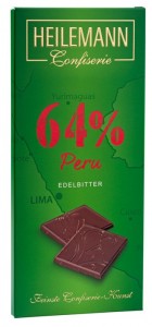 Heilemann Peru - 64% étcsokoládé tábla