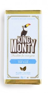 King Monty Classic Cacao Pop Rice - táblás csokoládé