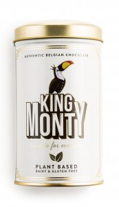 King Monty Classic Cacao - csokoládé pálcikák fém díszdobozban