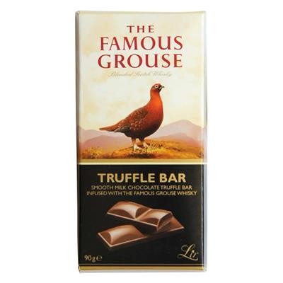 Famous Grouse Bar - whiskys trüffelkrémmel töltött tejcsokoládé tábla