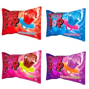 Ring Pop nyalóka gyűrű 4 ízben