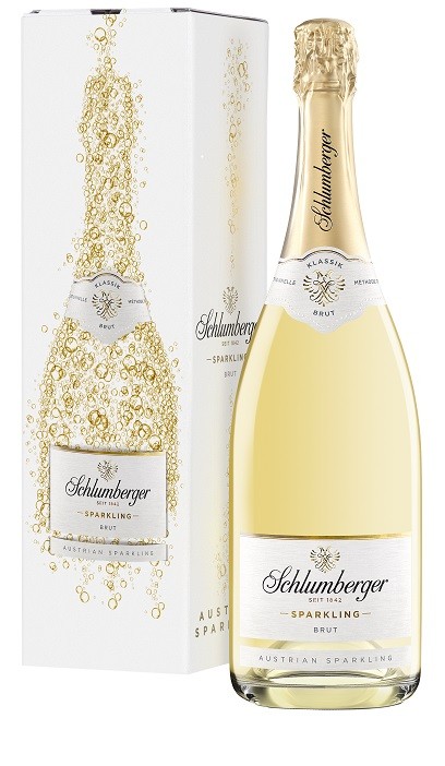 Schlumberger Sparkling Brut 1,5l díszdobozban