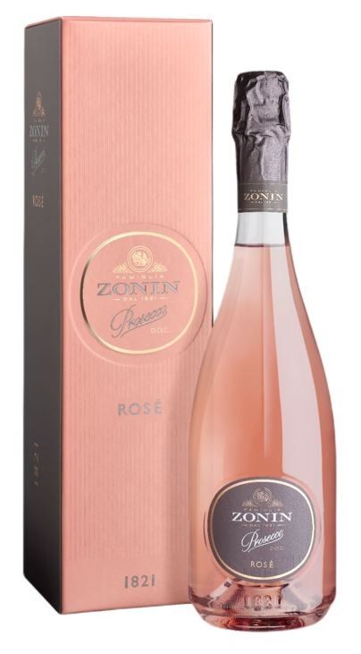 Zonin Prosecco Rosé Pininfarina díszdobozban