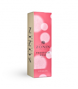 Zonin Prosecco Rosé 1821 0,75l díszdobozban