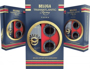 Beluga Transatlantic Racing vodka 0,7l Díszdoboz + napszemüveg