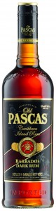 Old Pascas Dark Barbados rum 0,7 l