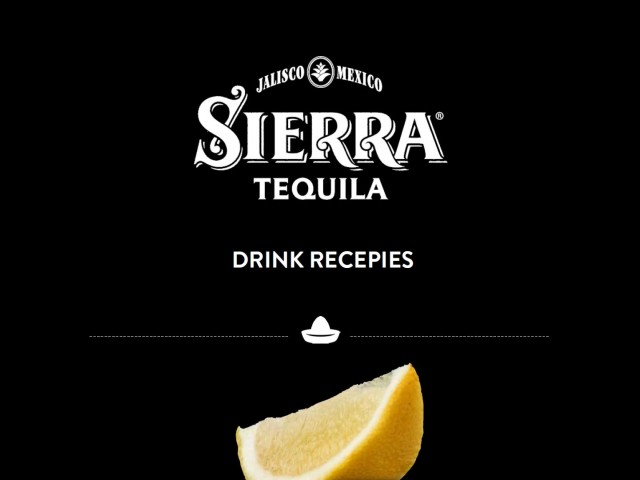 Ismered a nyári tequila koktélokat Sierra Tequilából?