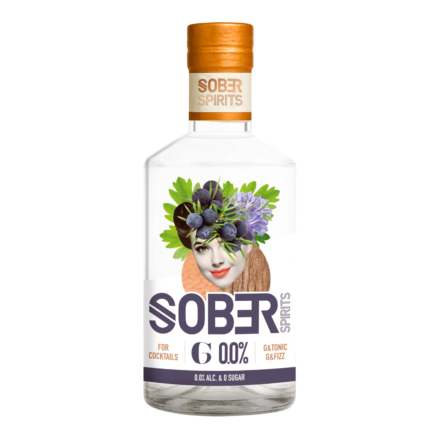 Sober Spirits Gin jellegű ital (0.5l) 0%