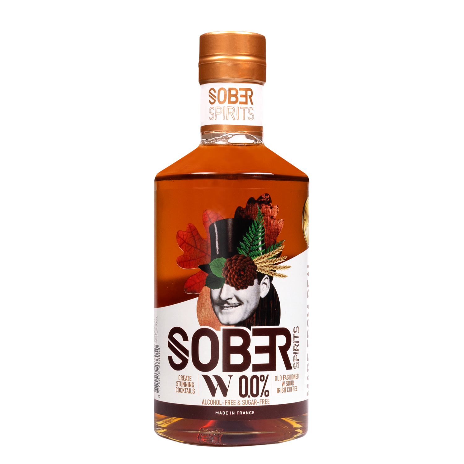 Sober Spirits Whisky jellegű ital (0.5l) 0%