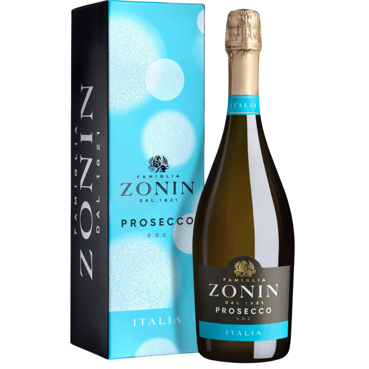 Zonin Prosecco 1821 Díszdobozban (0.75l) 11%
