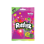 Tops BAZOOKA Rattlerz Fizzy (olvadós cukorka savanyú) 120g