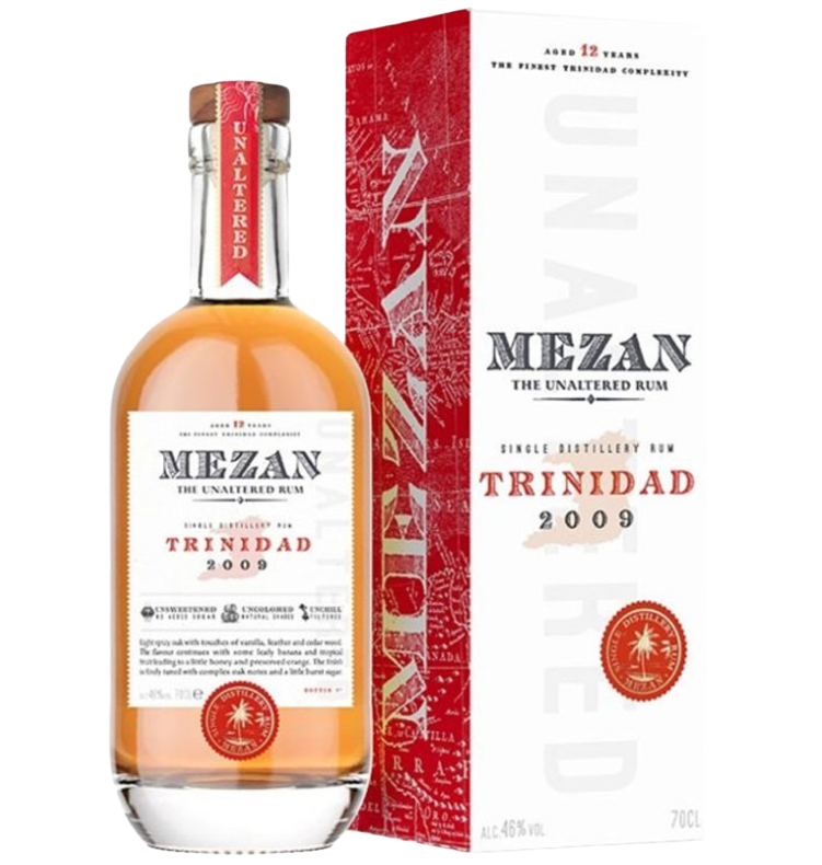 Mezan Rum Trinidad 2009 Díszdobozban (0.7l) 46%