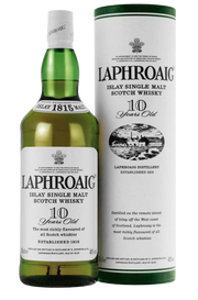Laphroaig Single Malt 10 yo Díszdobozban (0.7l) 40%