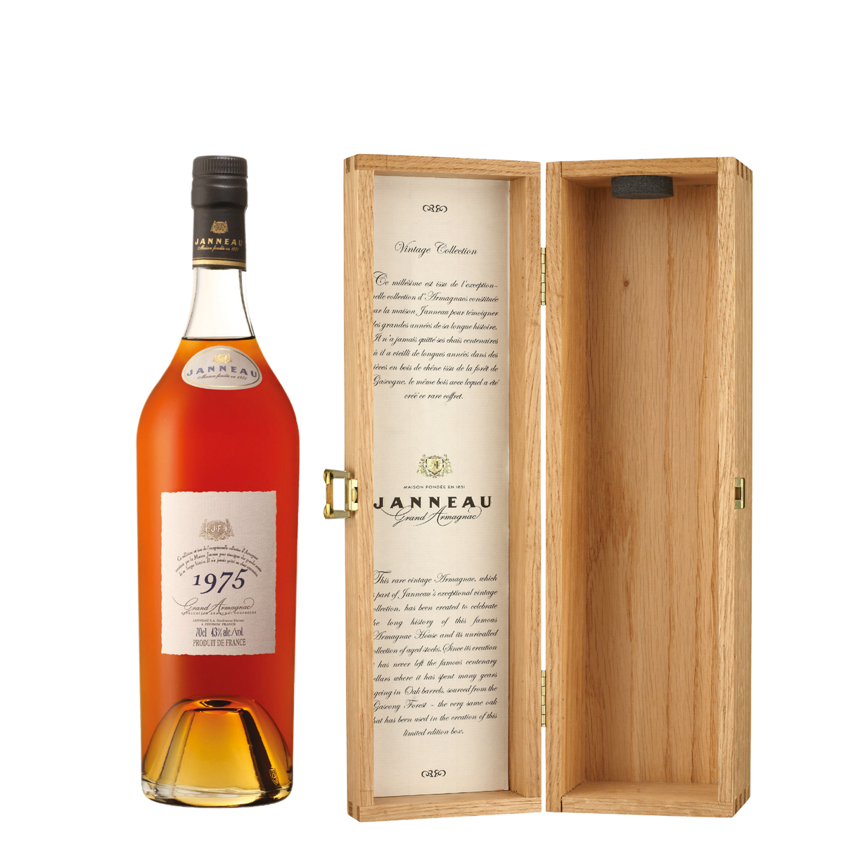Janneau Armagnac 1975 (0.7l) 43%