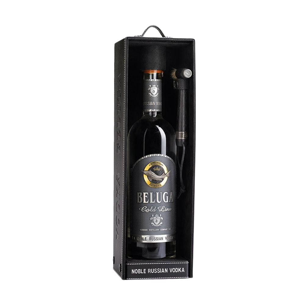 Beluga Gold Line Vodka Bőr Díszdobozban (0.7l) 40%