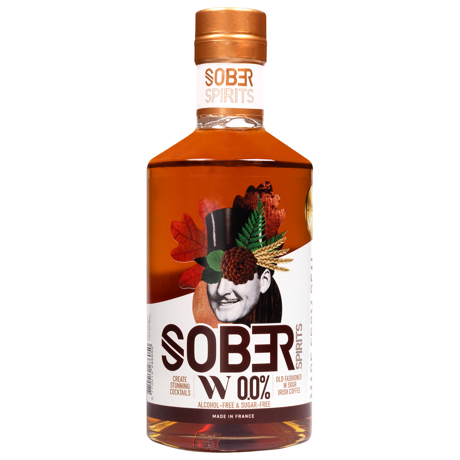 Sober Spirits Whisky jellegű ital (0.5l) 0%