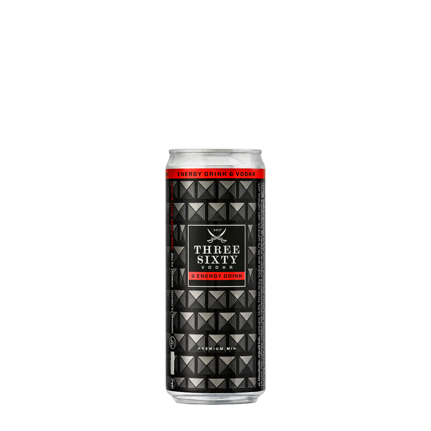 Three Sixty Vodka&Energy Drink (0.33l) 10%