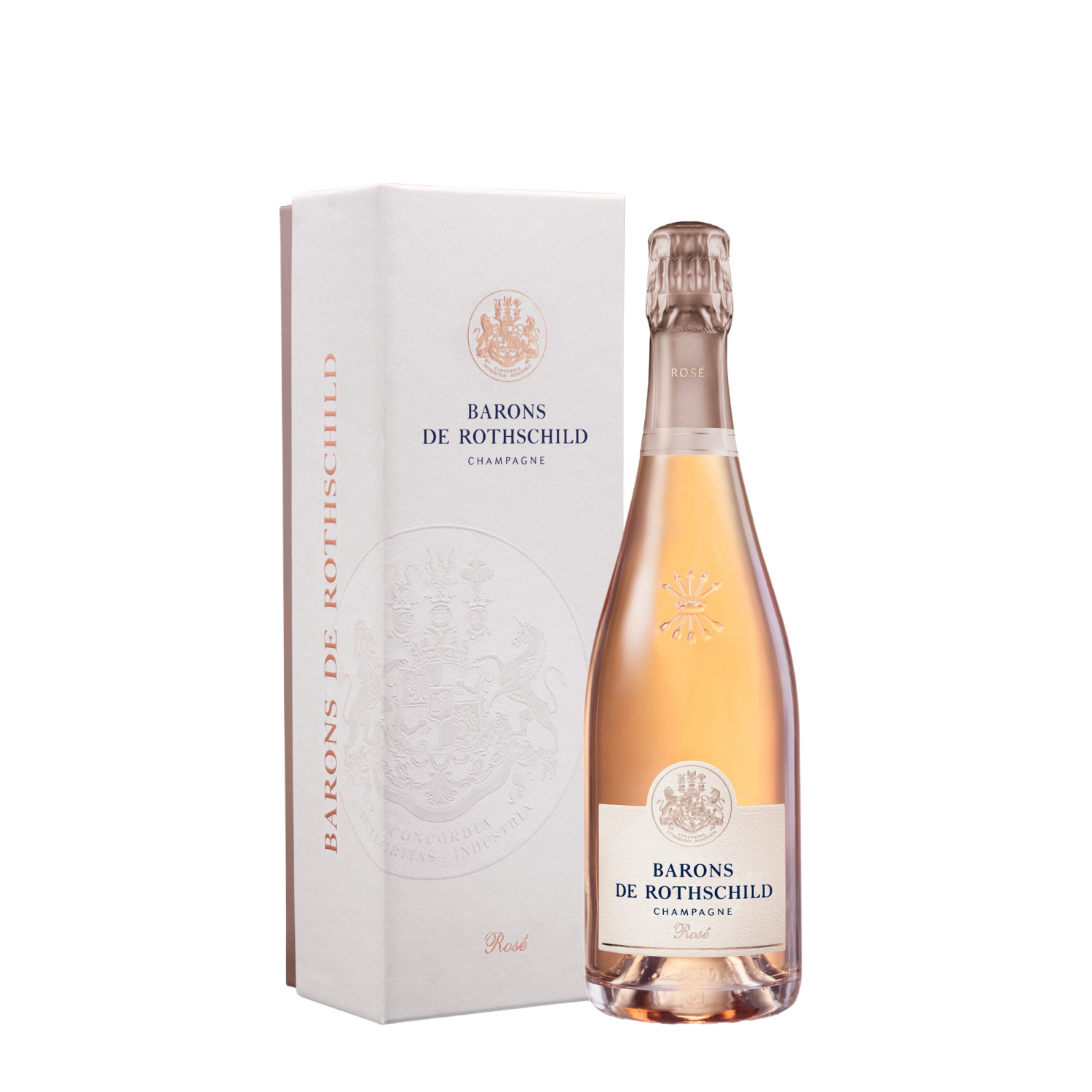 Champagne Rothschild Rose Díszdobozban (0.75l) 12%