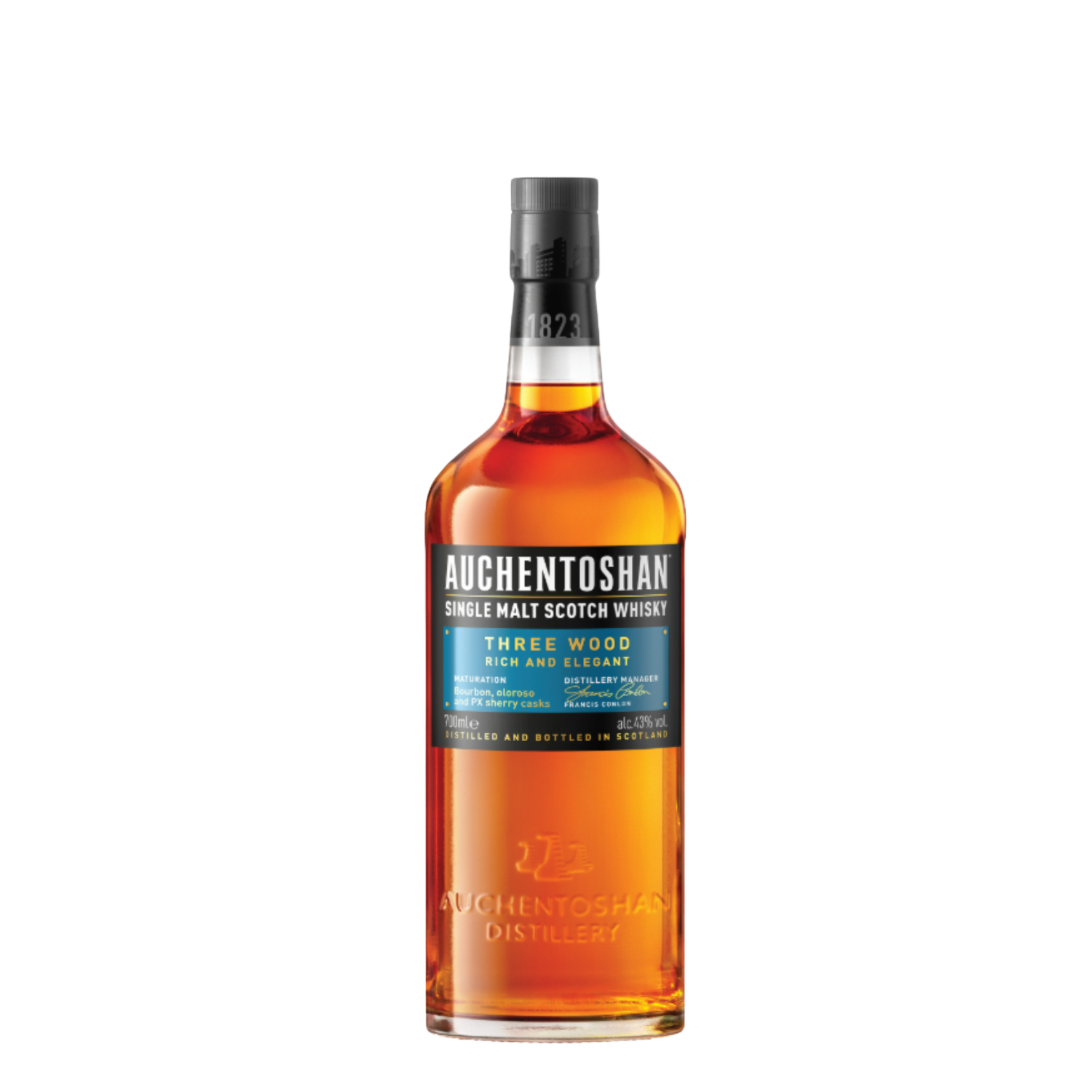Auchentoshan Three Wood whisky (0.7l) 43%
