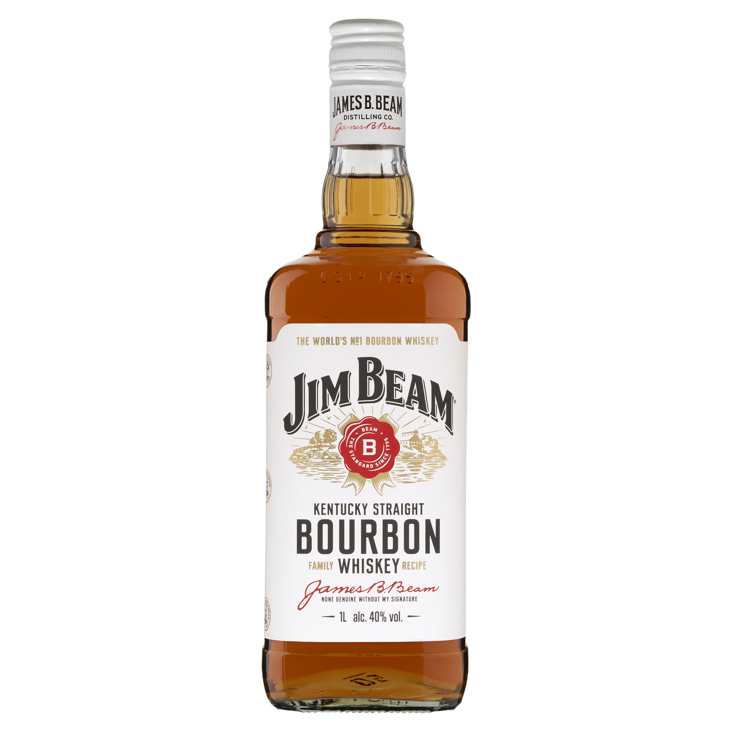 Jim Beam whiskey (1l) 40%