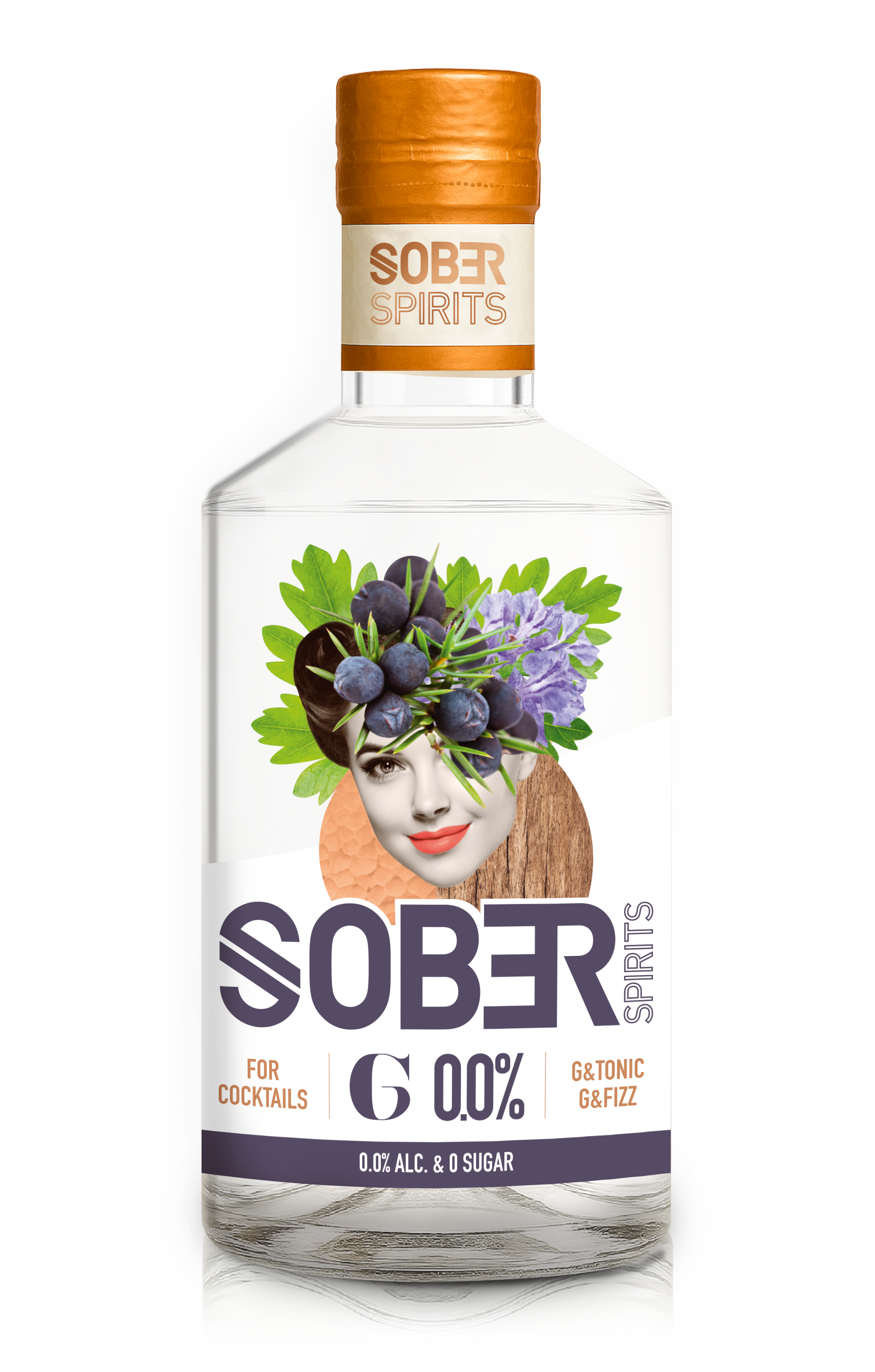 Sober Spirits Gin jellegű ital (0.5l) 0%
