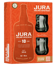 Jura 10 yo+2pohár Díszdobozban (0.7l) 40%
