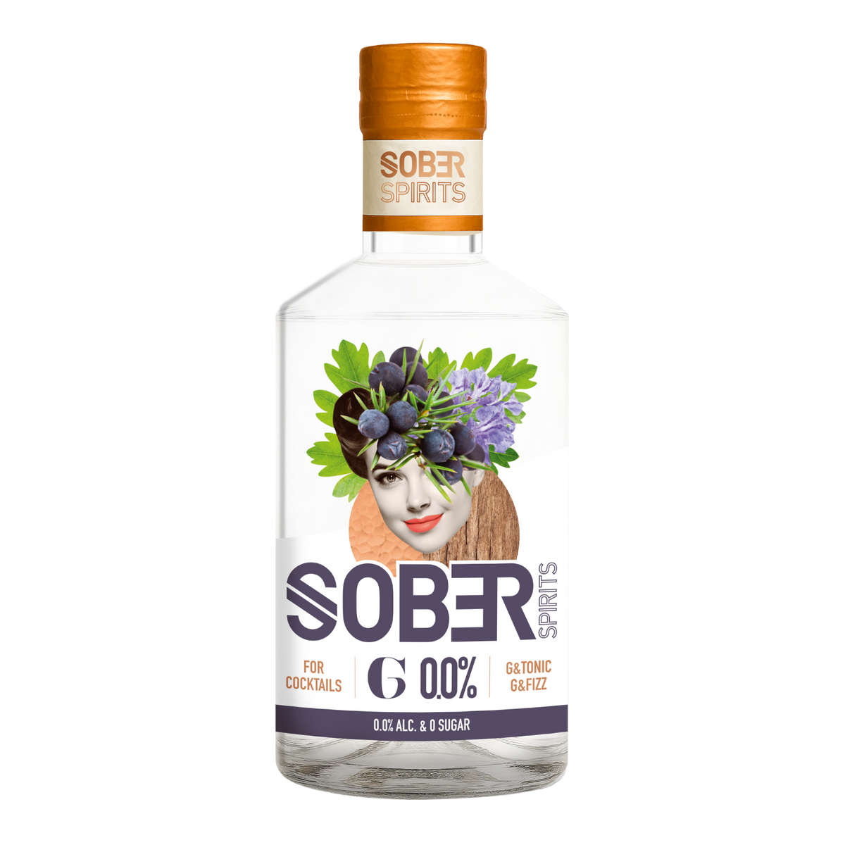 Sober Spirits Gin jellegű ital (0.5l) 0%