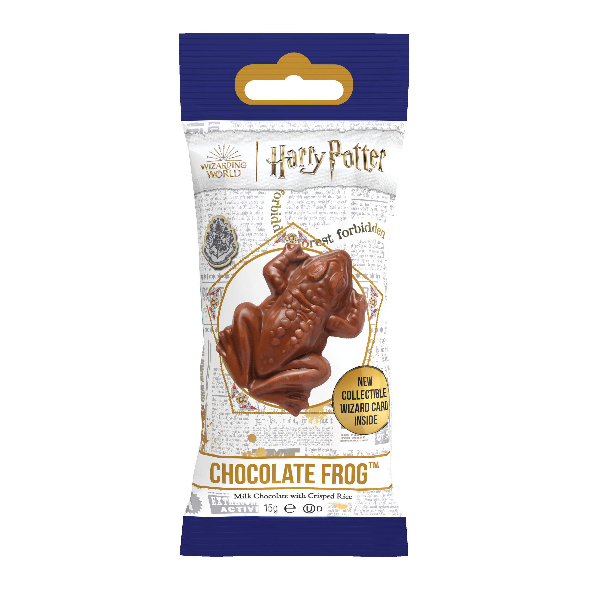 Jelly Belly Harry Potter Csokoládé béka - Varázsló kártyával 15g