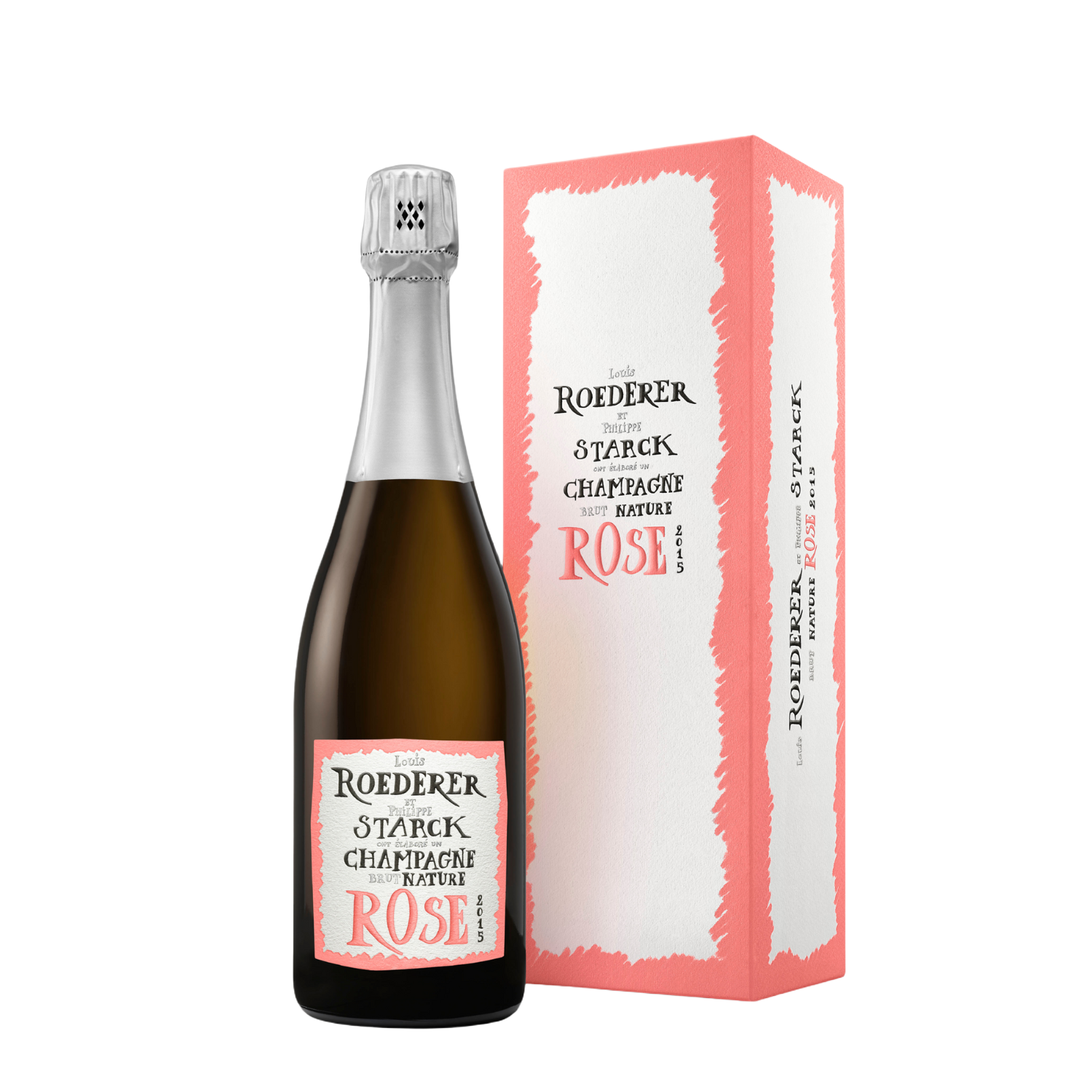 Roederer Brut Nature Rose Díszdobozban (0.75l) 12% [2015]