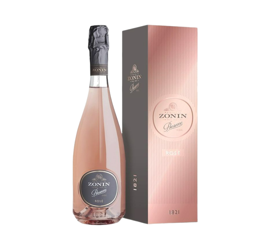 Zonin Prosecco Rosé 1821 Díszdobozban (0.75l) 11%