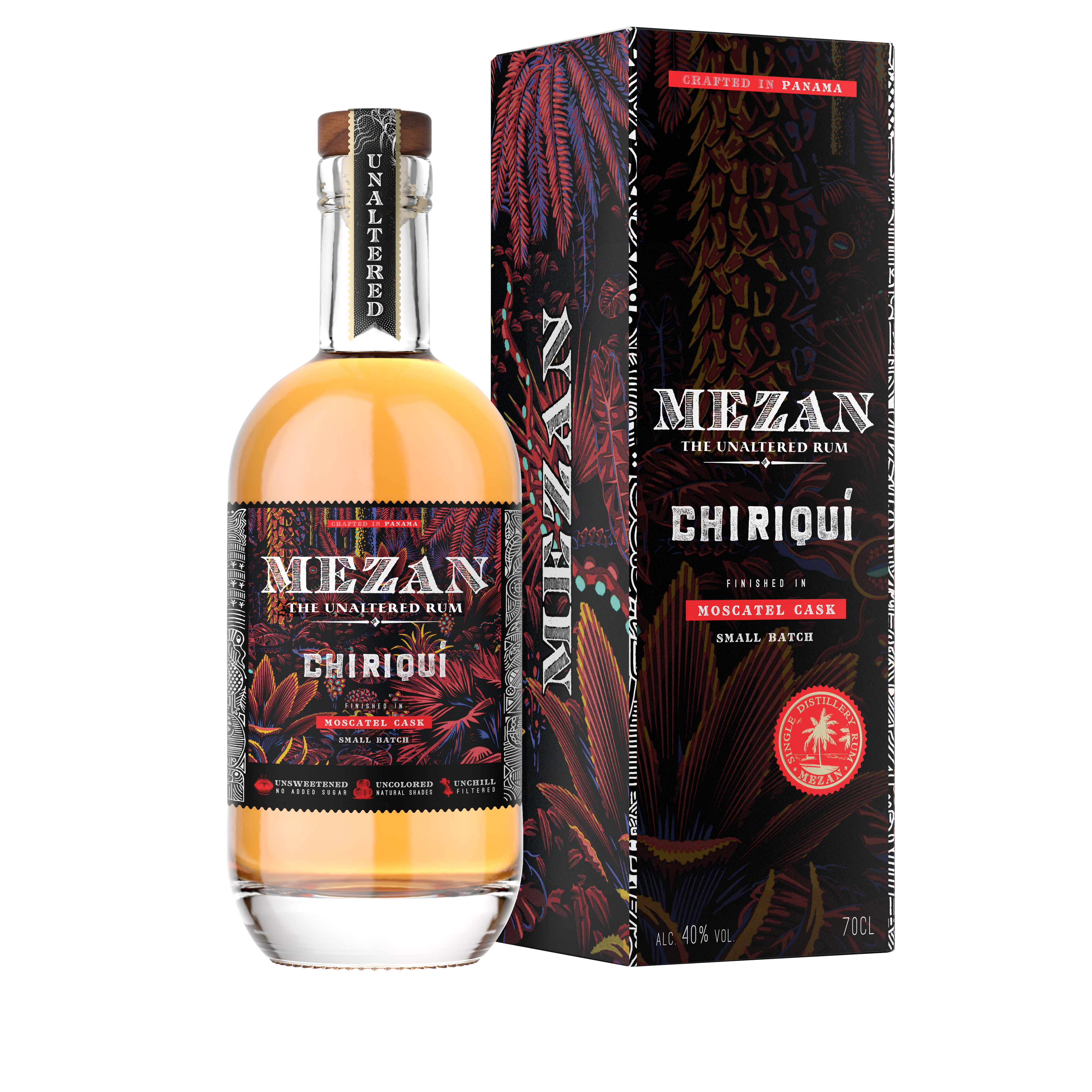 Mezan Rum Panama Chiriqui Díszdobozban (0.7l) 40%