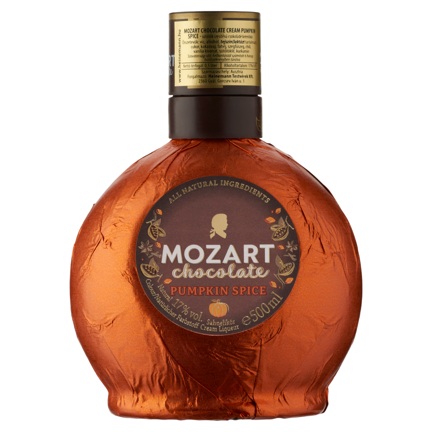 Mozart Pumpkin Spice likőr (0.5l) 17%