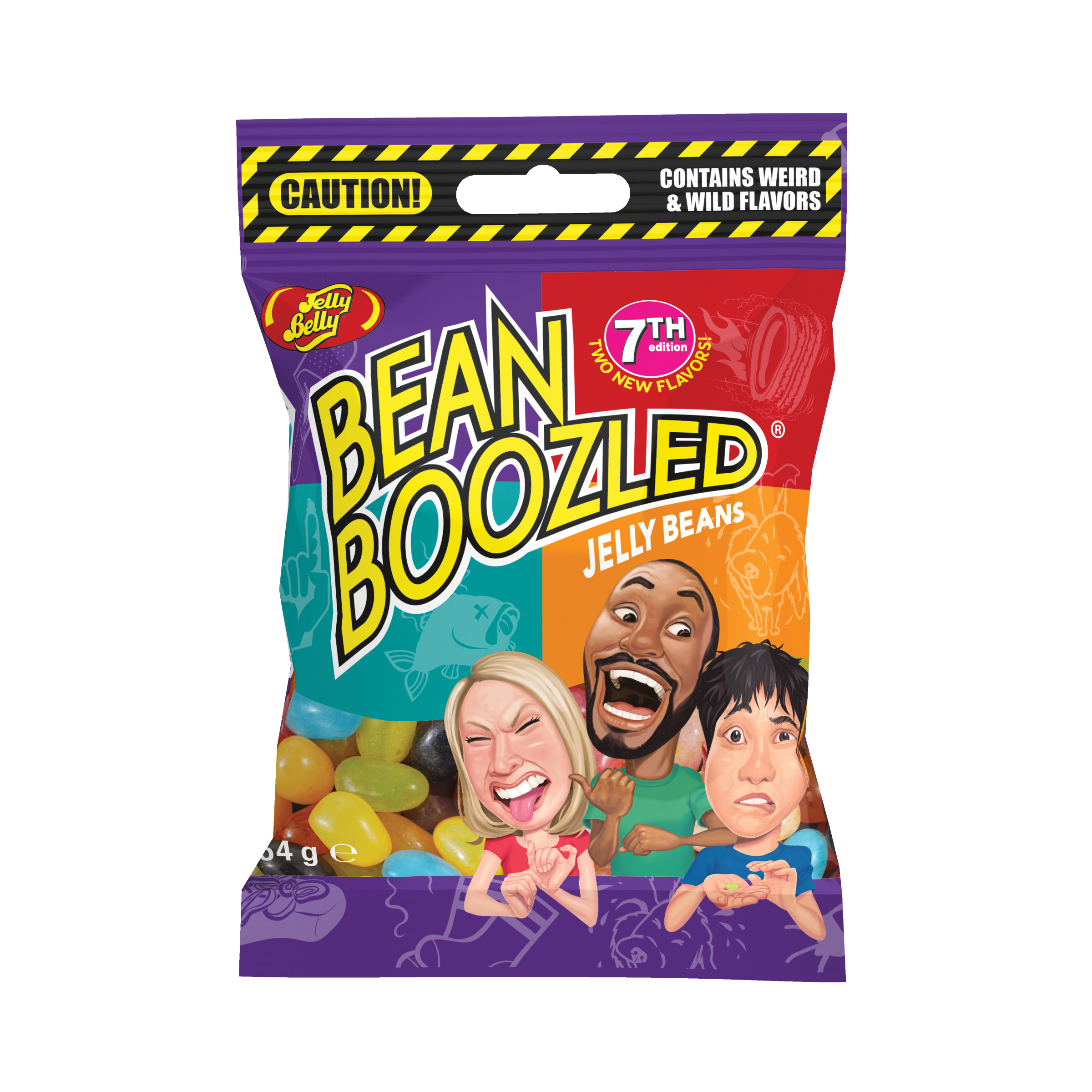 Jelly Belly Bean Boozled - Utántöltő tasak 54g