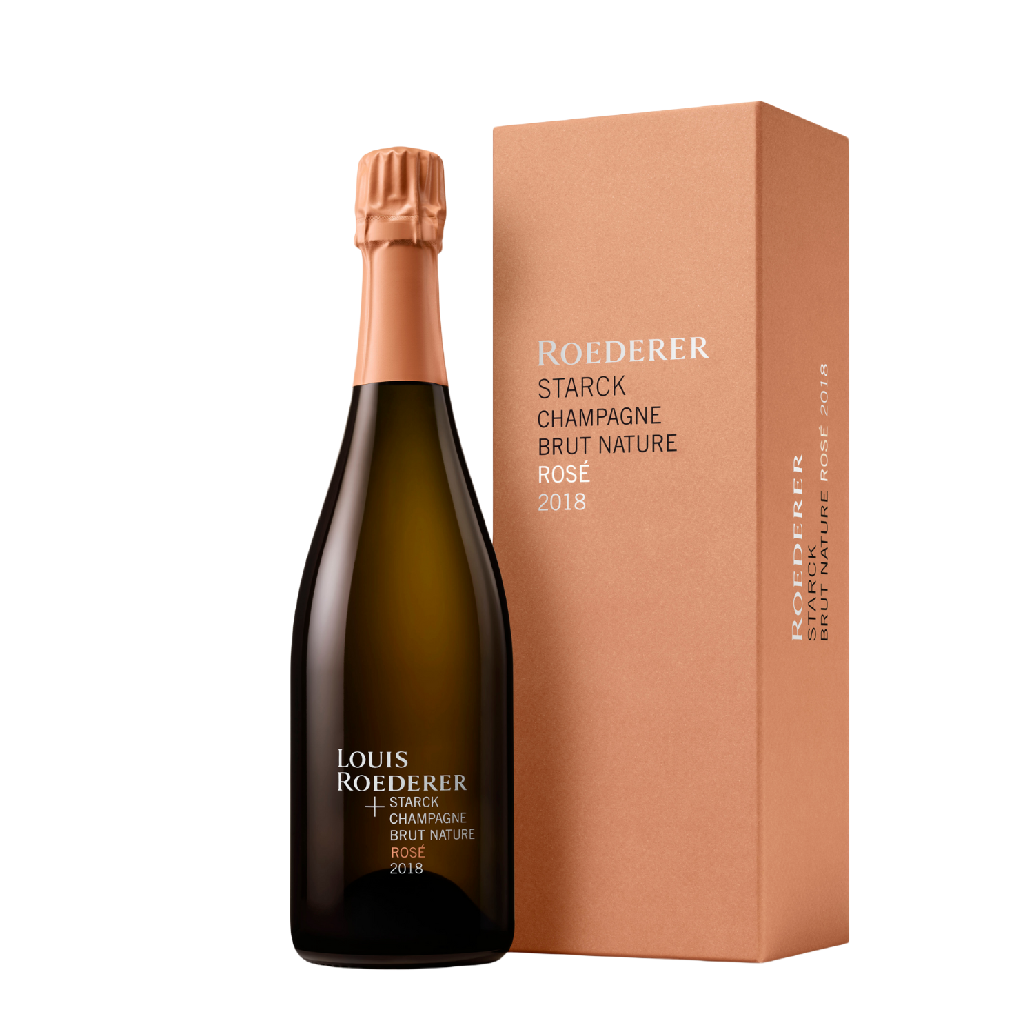 Roederer Brut Nature Rose Díszdobozban (0.75l) 12% [2018]