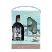 Royal Oporto Ruby+2 pohár Díszdobozban (0.75l) 19% [2021]