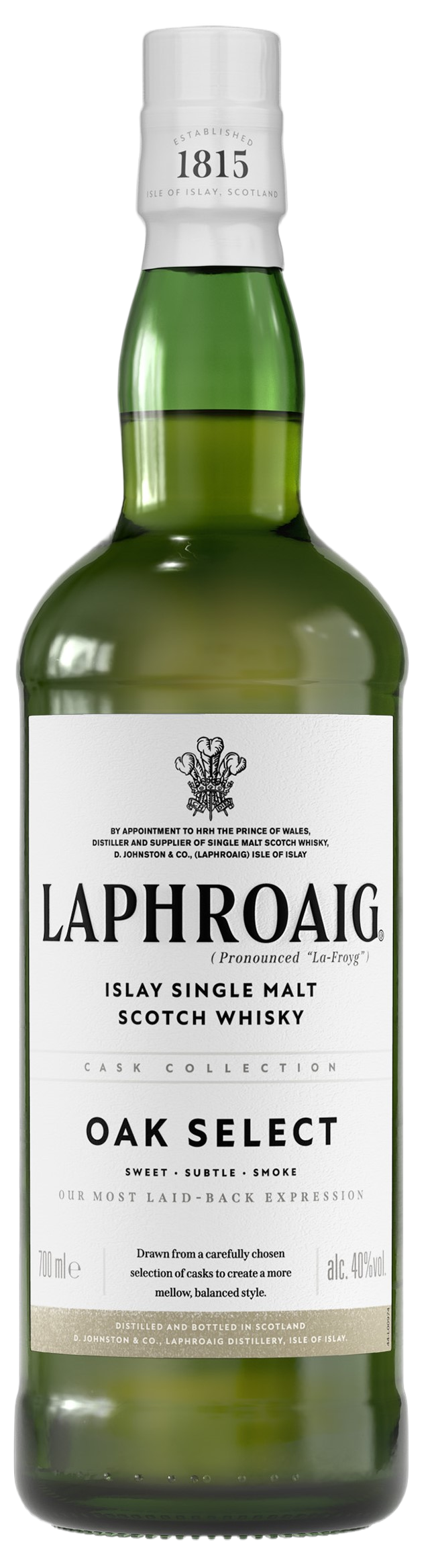 Laphroaig Oak Select whiskey (0.7l) 40%