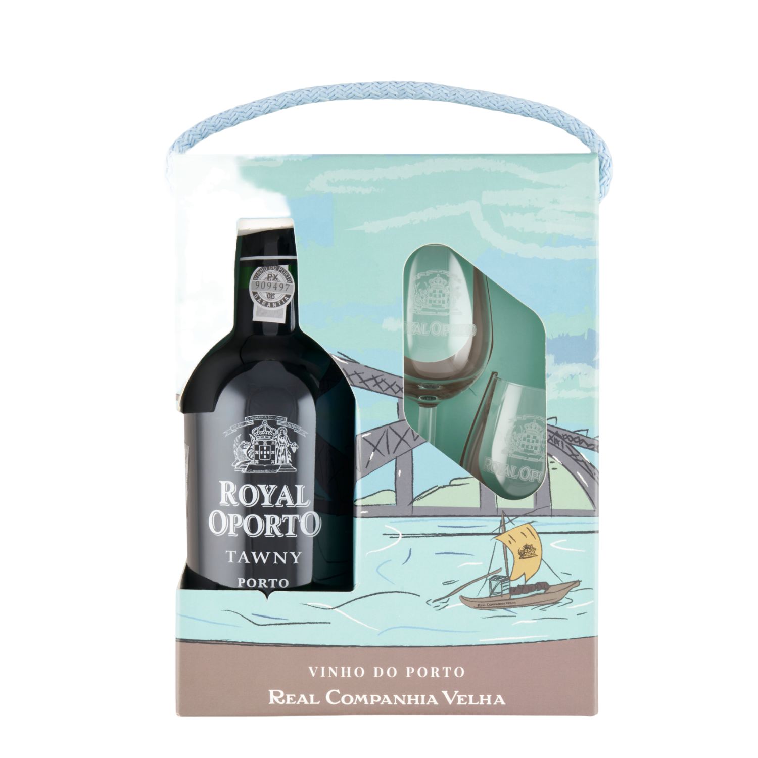 Royal Oporto Tawny +2 pohár Díszdobozban (0.75l) 19%