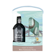 Royal Oporto Tawny +2 pohár Díszdobozban (0.75l) 19%