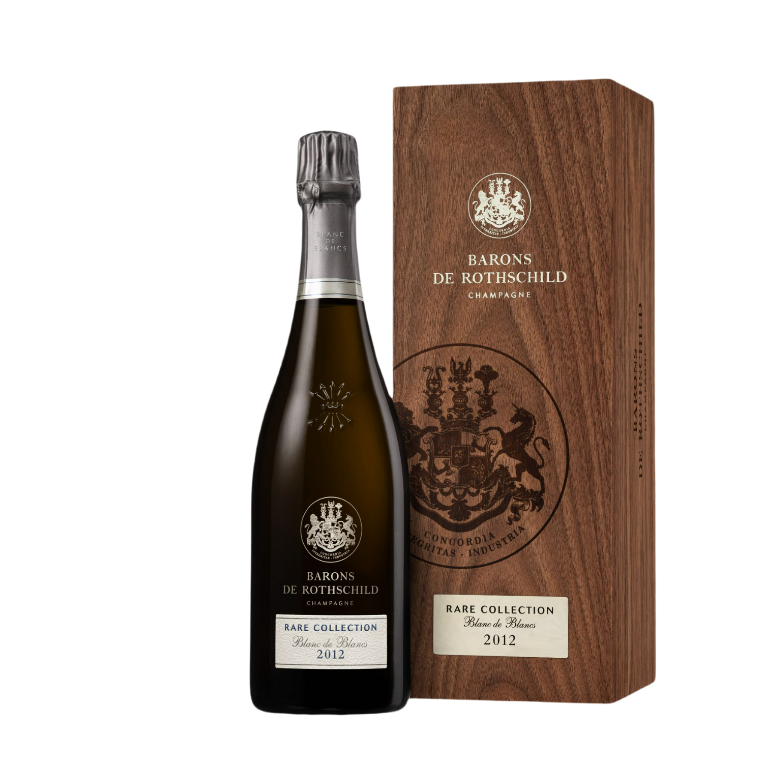 Champagne Rothschild Rare Collection Blanc de Blancs Díszdobozban (0.75l) 12% [2012]