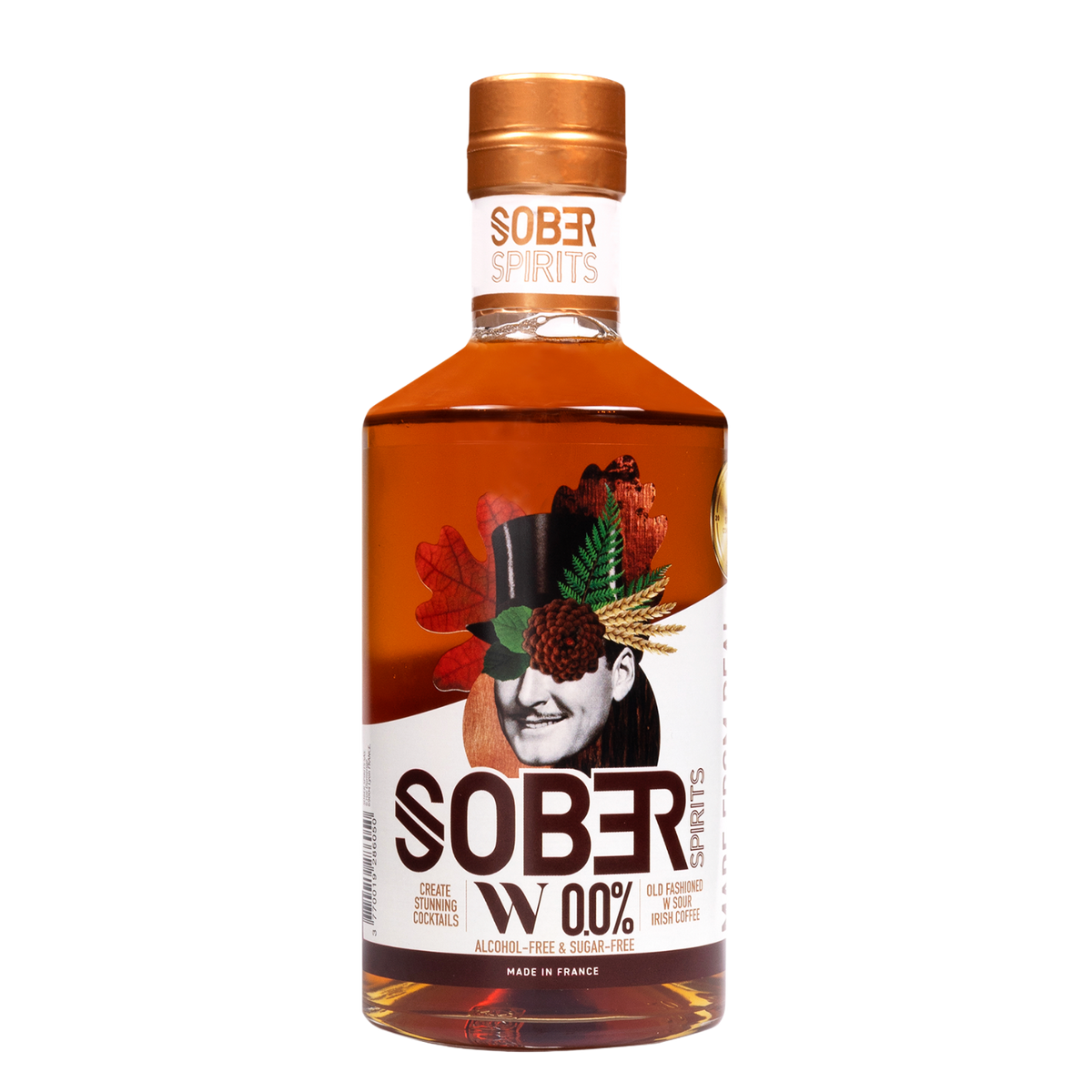 Sober Spirits Whisky jellegű ital (0.5l) 0%