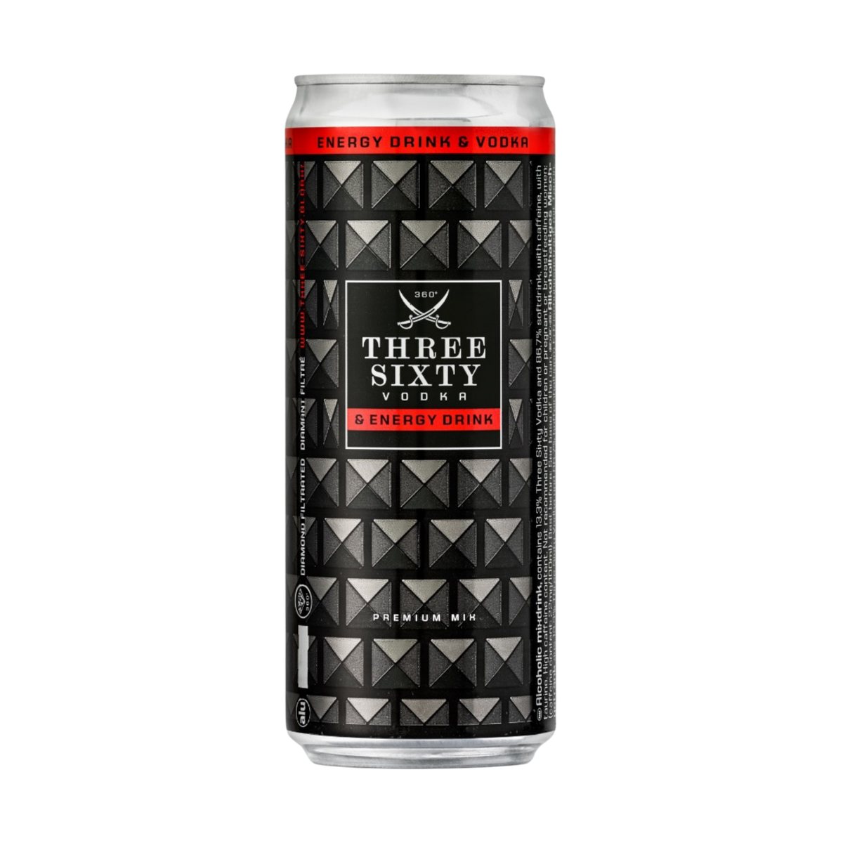 Three Sixty Vodka&Energy Drink (0.33l) 10%