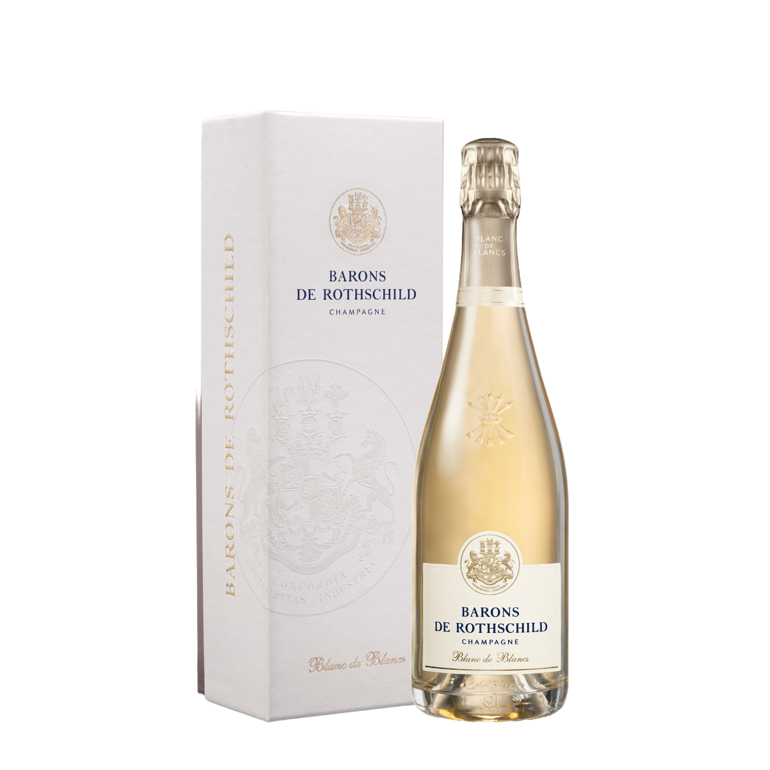 Champagne Rotschild Blanc de Blancs Díszdobozban (0.75l) 12%