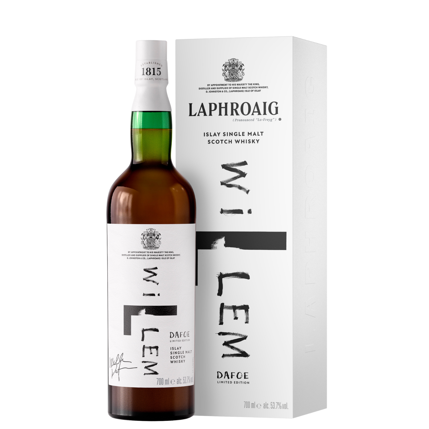 Laphroaig Bold Characters - Willem Dafoe Limited Edition (0,7l) 53,7%