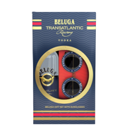 Beluga Transatlantic Racing vodka+napszemüveg Díszdobozban (0.7l) 40%