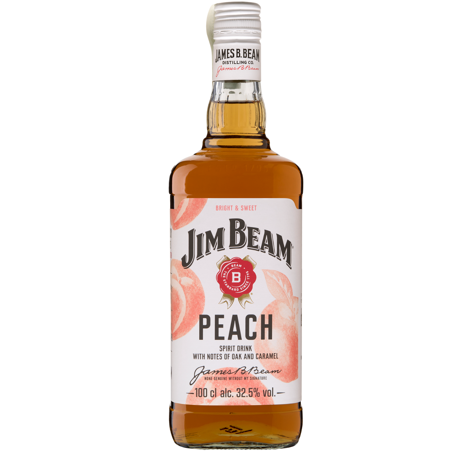 Jim Beam Peach Liqueur (1l) 32.5%