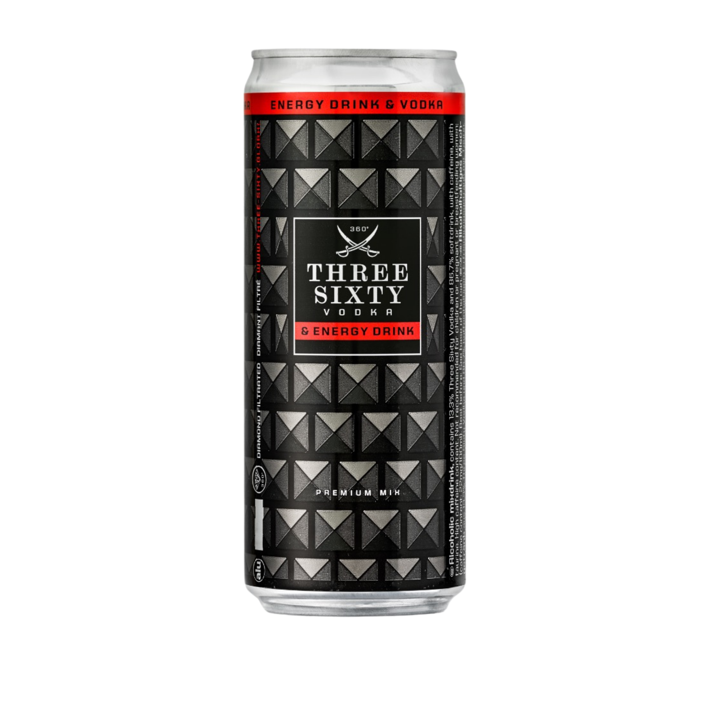 Three Sixty Vodka&Energy Drink (0.33l) 10%