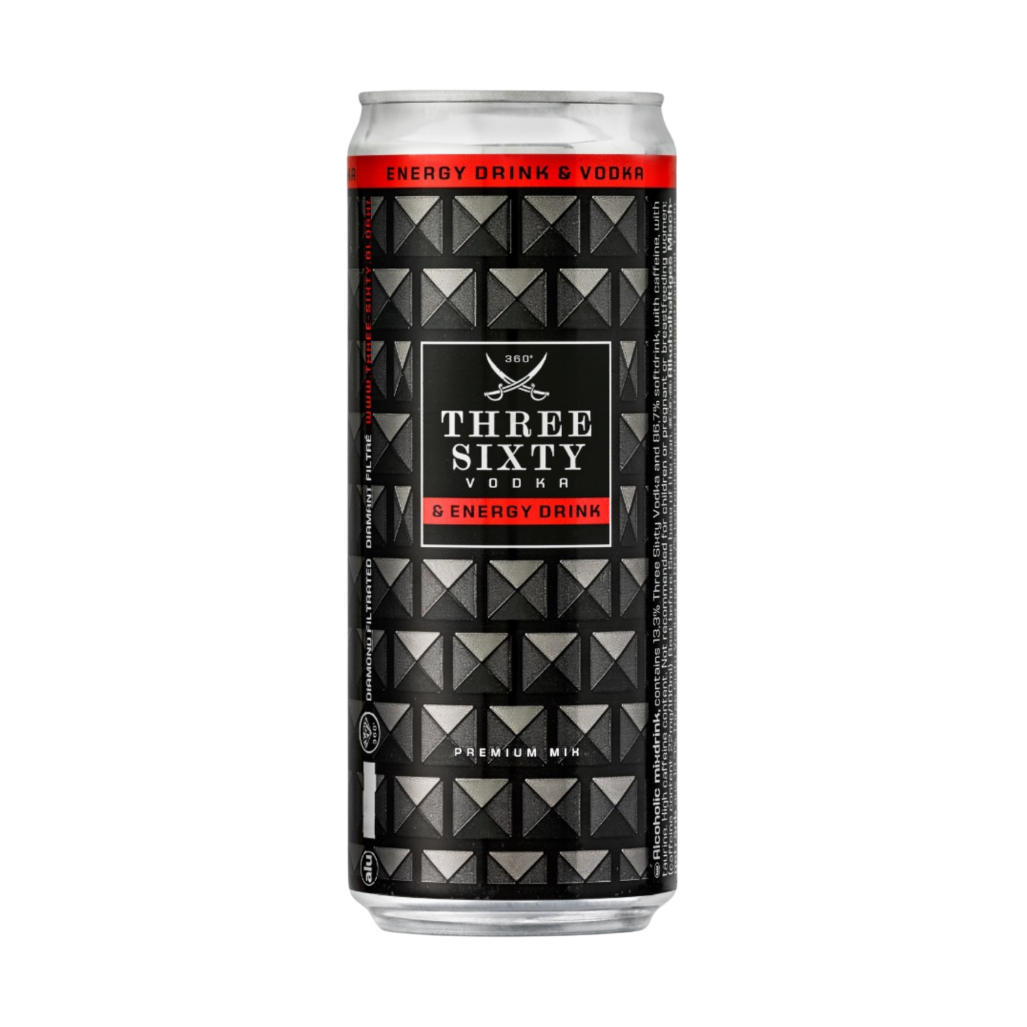 Three Sixty Vodka&Energy Drink (0.33l) 10%